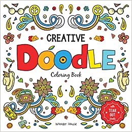 Wonder house Creative Doodle Colouring Book